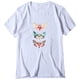 thumbnail image 1 of Camiseta de manga corta con cuello redondo y estampado de San Valentín para mujer Fridja  gope1208, 1 of 2