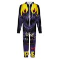 thumbnail image 4 of The Cuphead Show Unisex Onesie Pajamas Zipper Jumpsuit Hooded One Piece Sleepwear for Family Mens Womens, 4 of 7