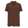 thumbnail image 5 of Womens Short Sleeve Polo Shirts V Neck Business Dressy Casual Tops Summer Collared Trendy Tees, 5 of 5