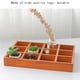 thumbnail image 2 of Caja divisoria de almacenamiento Toystoory de madera 12 rejillas HA015207-00, 2 of 6