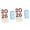 4, variant on MOMOJIA 2026 Christmas Reindeer Sticker Waterproof PVC Decal for Holiday Homes Decors