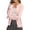 Pink, variant on Luvior Women's 100% Cotton Lightweight Cardigans Long Sleeve Knitted Button Down Sweater
