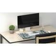 thumbnail image 2 of Desk Pad- Forest watercolor- Gaming Mouse Pad - Portable Large Desk Pad - Non Slip Water Resistant Rubber Base-Gaming Mouse Pad Keyboard Pad, 2 of 4
