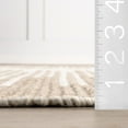 thumbnail image 5 of Drift Reversible Wool Area Rug, 6' x 9', Drift Natural, 5 of 11
