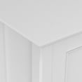 thumbnail image 6 of Simpli Home Amherst 32 inch Wide Solid Wood Transitional Low Storage Cabinet in White, 6 of 10