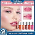thumbnail image 2 of Mirror Water Gloss Glass Lip Glaze Ultra-glossy Lip Oil Liquid Lipstick Replenishes Water Softens Lip Wrinkle, 2 of 5