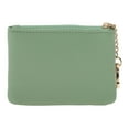 thumbnail image 4 of Unique Bargains 1 Pc Coin Purse Wallet Portable Three Zipper Pocket With Pattern Buckle Coin Purse Pouch Green, 4 of 5