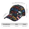 thumbnail image 2 of Balery Basketball Gorra de béisbol de tamaño ajustable para correr, entrenar y actividades al aire libre. Gorra de papá para todas las estaciones., 2 of 6