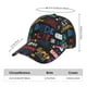 thumbnail image 2 of Fotbe Basketball Gorro Clásico de Béisbol, Gorra Ajustable con Broche Snapback, Gorro de Exterior de Algodón Suave, 2 of 6