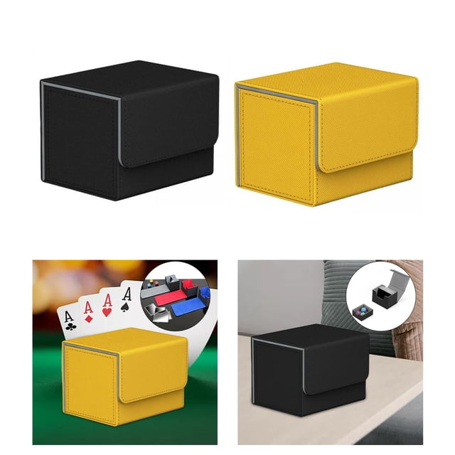Card Deck Box Organizer Storage Holder Standard Container, Display Baoblaze none