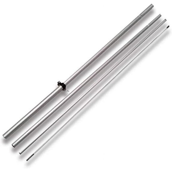 Cobb Promo 4pc Economy 15 ft Pole Set with Carbonfiber Flexible Pole Tip - for12ft Feather Flags