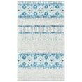 thumbnail image 3 of SAFAVIEH Madison Kandace Abstract Area Rug, Grey/Turquoise, 3' x 5', 3 of 11