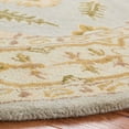 thumbnail image 3 of SAFAVIEH Classic Julijana Floral Wool Area Rug, Light Blue/Ivory, 6' x 6' Round, 3 of 7