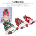 thumbnail image 3 of Childrens Christmas Hats, Santa Knitted Hats, Snowflake Pattern Christmas Hats, Youth Christmas Hats, Knitted Christmas Hats, Handmade Knitted Christmas Hats, Autumn and Winter Hats, 3 of 8