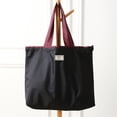 thumbnail image 5 of Shopping Bag Foldable Carry Bag with Drawstring Closure Portable Shoulder Bag for Shopping and Travel Outdoor Camping, 5 of 8