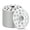 50, variant on 50 Pieces 1 Inch Plaster Washers for Repairing Ceilings Metal Washers for Screws Plaster Repair Rings Buttons for Wall Ceiling Drywall Repair