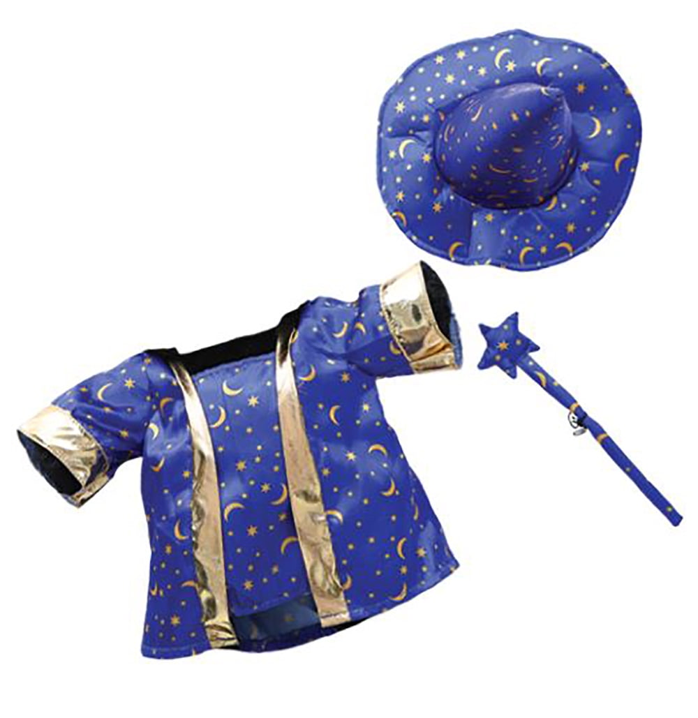 Adorable Wizard Costume with Wand 
