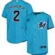 thumbnail image 5 of Camiseta de béisbol de los Marlins 2 Fans blancos Camiseta de béisbol de los Marlins Chisholm Jr. de la MLB, 5 of 5
