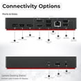 thumbnail image 4 of Estación de Acoplamiento ANYHDD 40AY0090US Doble Monitor 4K 90W, 4 of 8