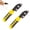 2pcs, variant on 3-Roller Stainless Steel Wire Straightener Hand Tool, Manual Cable Bending Device, Non-Slip Rubber Grip, Compact Portable Design.