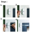 thumbnail image 3 of Heavy Duty Automatic Door Closer Adjustable Spring Loaded Hydraulic Self Mount Door Closer Gray, 3 of 4