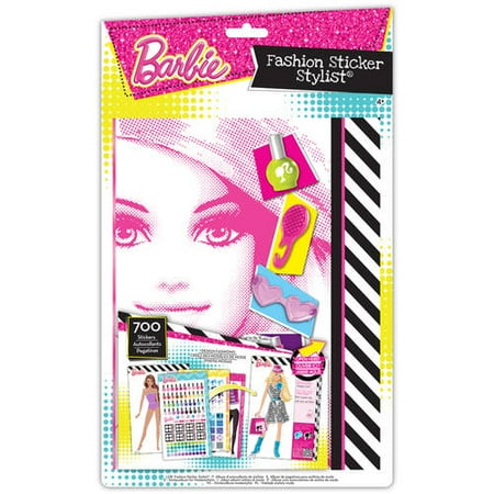 barbie fashion sticker stylist