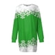 thumbnail image 3 of Vestidos de 棉 Vestido Casual de Manga Larga Con Cuello Redondo y Estampado Navideño de Moda de Otoño E Invierno Para Mujer, 3 of 3