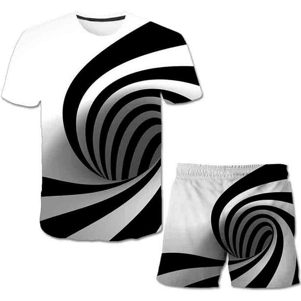 Conjuntos de ropa Whirlpool para niñas y niños Camisetas de manga corta para niños y amp; Pantalones cortos Trajes casuales de dibujos animados Trajes de verano Outfits5T Gao Jinjia LED