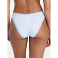 thumbnail image 5 of No Boundaries Cotton Lace Hi Cut Bikini Women's and Women's Plus, Sizes XS-XXXL, 5 of 5