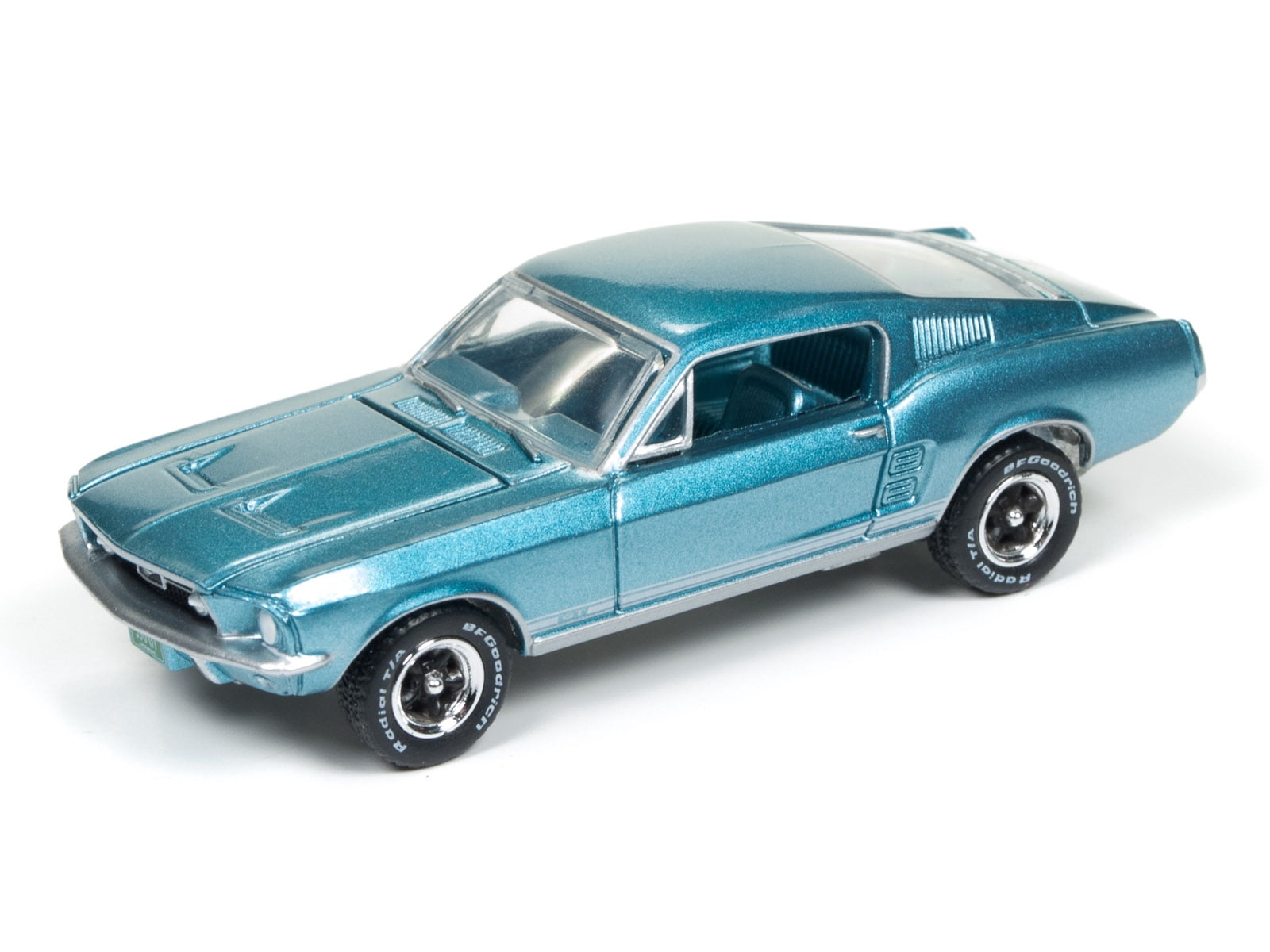 Auto World 1:64 Vintage Muscle 1967 Ford Mustang GT Diecast Toy