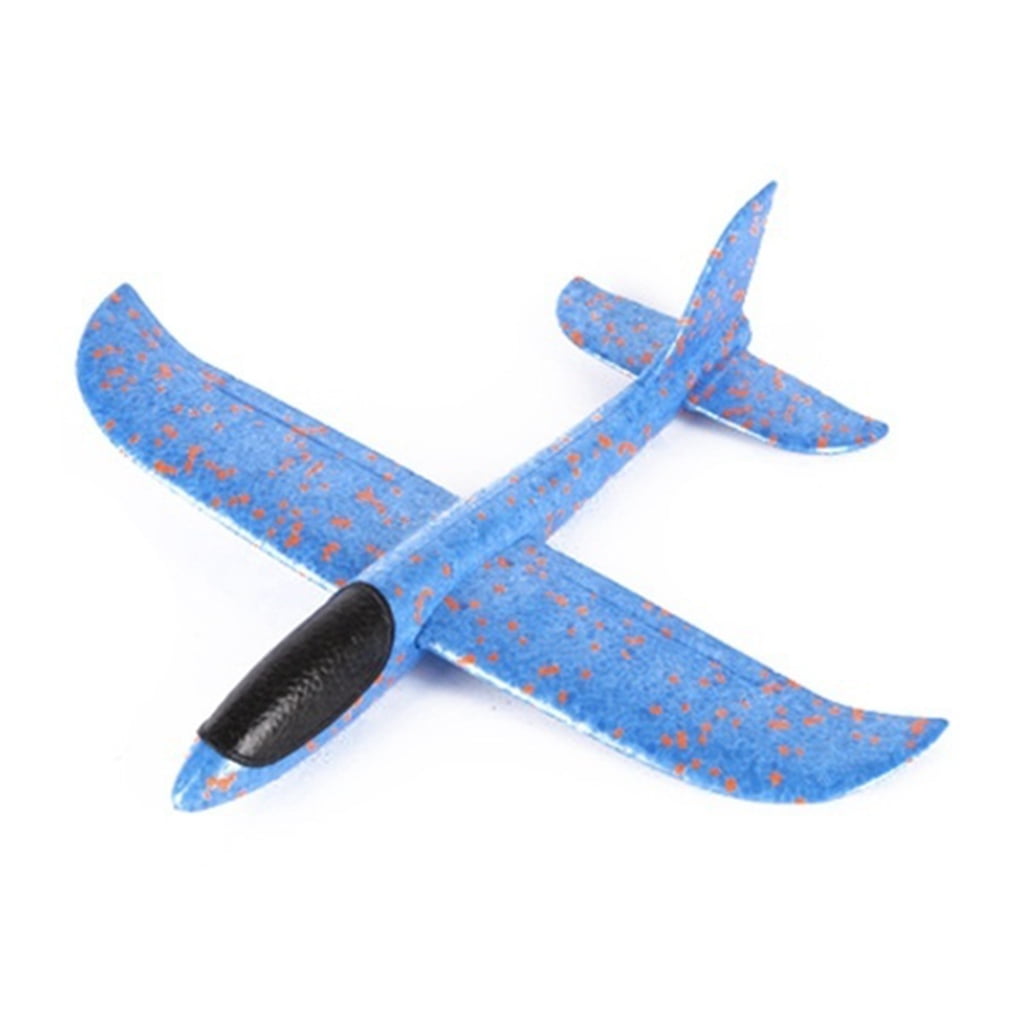 20X DIY Children Mini Foam Throwing Flying Airplane Glider Puzzle Model Kid Toy 
