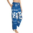 thumbnail image 6 of Salouo Happy New Year 2024 (4) Print Women's Pajama Pants Casual Loose Sweatpants PJs Flowy Pants Drawstring Palazzo for Women Wide Leg Pants Lounge Pajama -X-Large, 6 of 8
