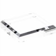 thumbnail image 1 of Plymor Clear Acrylic Square Beveled Display Base, 3" W x 3" D x 0.75" H, 1 of 3
