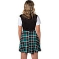 thumbnail image 2 of Bioworld Harry Potter Robe de Costume Serpentard Cosplay Jupe à Carreaux Robes pour Femmes Adolescentes (Petit), 2 of 4