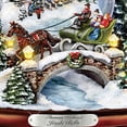 thumbnail image 3 of Globo de Nieve Musical Navideño The Bradford Exchange Kinkade, 3 of 4