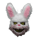 thumbnail image 1 of Xtellar Máscara de terror con forma de conejo sangriento para Halloween, diseño de oso de peluche, cosplay, 1 of 1