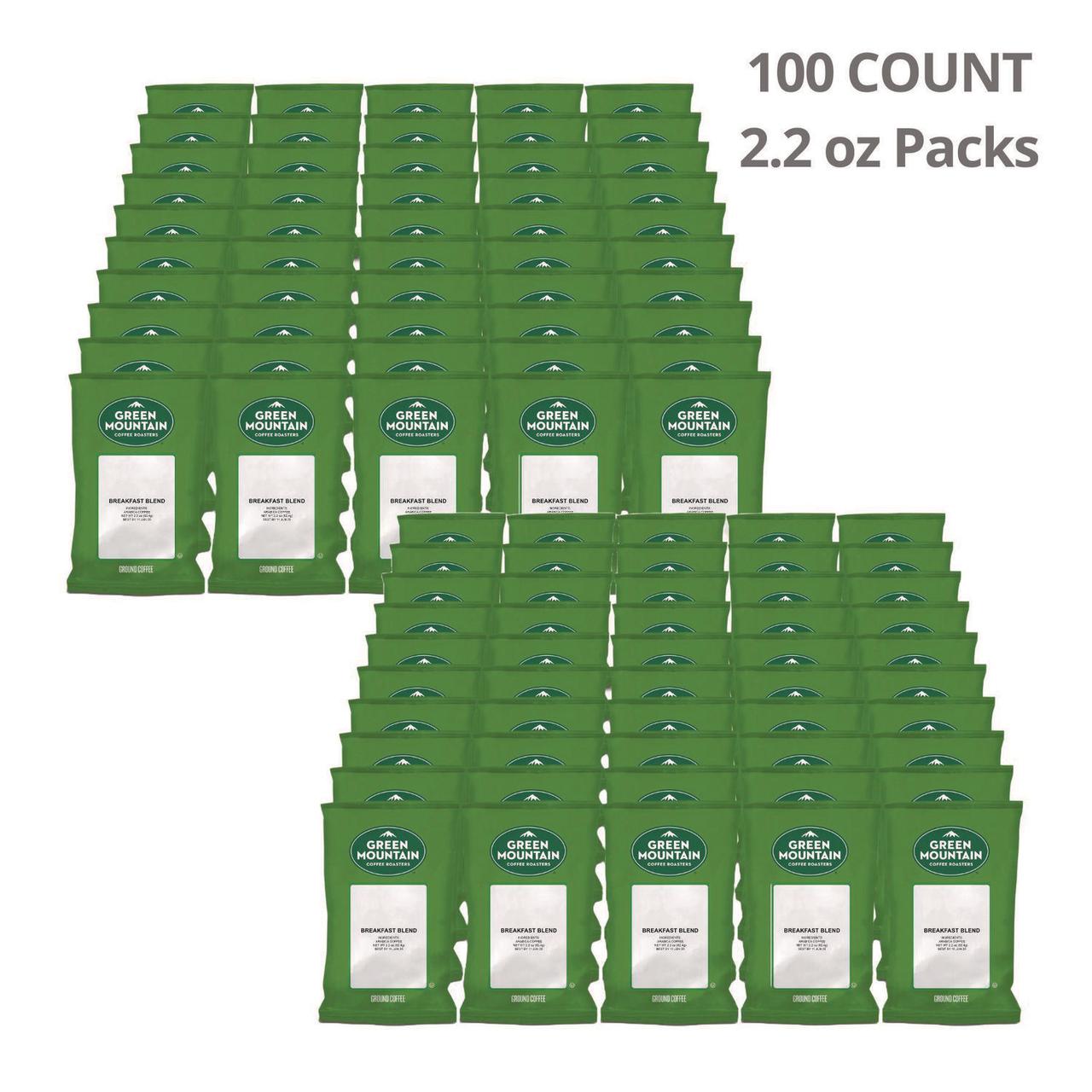 2.2 oz Coffee Fraction Packs - Breakfast Blend (100/Carton)