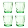 thumbnail image 1 of Unique Bargains Verres à Boire en Acrylique 7 Oz, Lot de 4 Gobelets Réutilisables en Plastique pour la Maison et l'Extérieur, Vert, 1 of 7