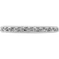 thumbnail image 5 of 14K White Gold Band (Size 6) Made In United States x9489, 5 of 5