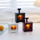 thumbnail image 3 of Adorno navideño Poaug, venta final, luz de noche con chimenea en miniatura LED, tapicería navideña para el hogar, regalos para niños, muebles para muñecas, lámpara de noche con chimenea para casa de, 3 of 6