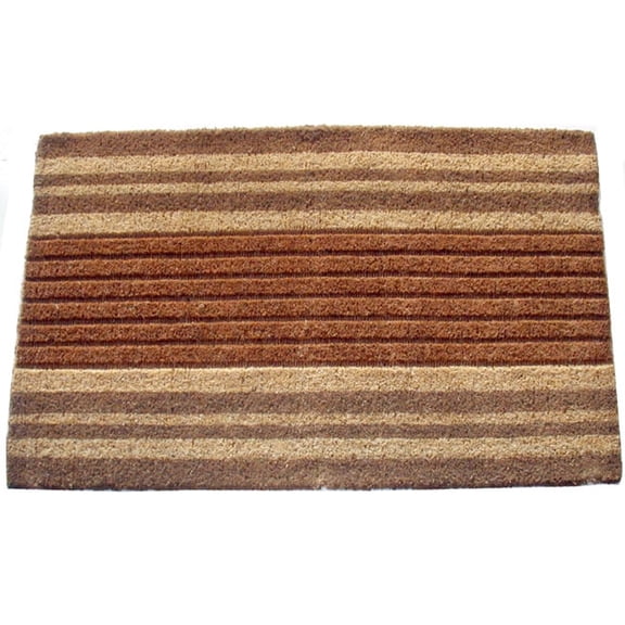 Nature by Geocrafts Ribbed Natural Doormat