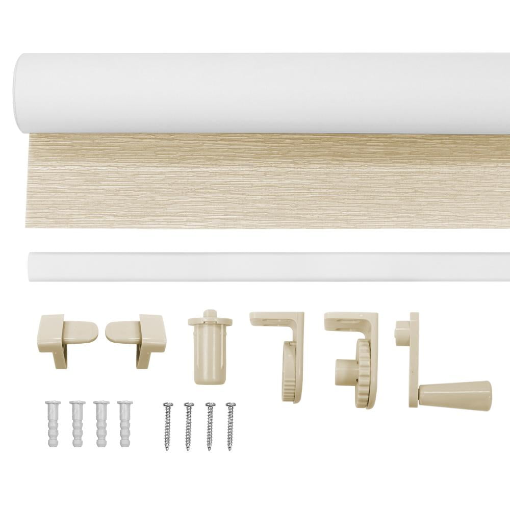 Lumi Cordless Blackout Fabric Honeycomb Window Shades, 2" x 42"