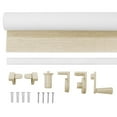 thumbnail image 6 of Lumi Blackout Cordless Slow Release Fabric Roller Shade 33" x72", Linen, 6 of 6