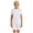 White, variant on Short Leg Romper Adaptive Clothing for Seniors Elderly Adults Dementia Patient Incontinence Care Black S