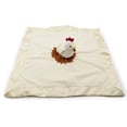 thumbnail image 3 of [ Manta Lovey Gallina Yikes Gemelos 51x51 cm Suave para Bebé ], 3 of 9