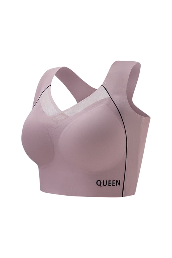 Lifting and Shaping Corrector Bra, Bras Comfy Back Support Bras for Women Light Purple 46