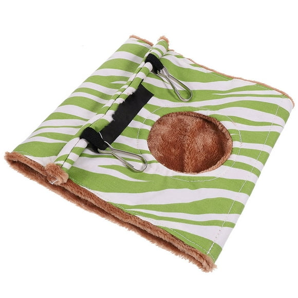 unbranded Warm Brown Nest Hammock Hanging Bed for Cage Easy to Clean and Install