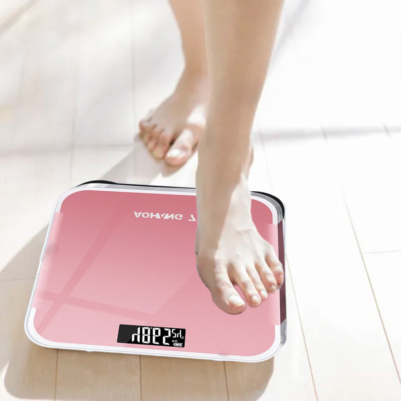 Qholemyo Digital Scales For Body Weight Sleek Bathroom Scale Portable Weighing Scale For Indoor Household And Business