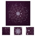 thumbnail image 2 of 1pc Astrología Tarot Tarjeta de adivinación Mantel Mantel Constelaciones Mantel, 2 of 7