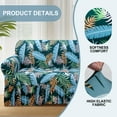 thumbnail image 4 of Eurhowing Stretch Sofa Slipcover, Elastic Sofa Cover, Universal Fit Furniture Protector with Skirt, Machine Washable, Pet Friendly, 2-Seater, 4 of 9